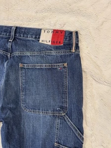 Tommy Hilfiger Carpenter Jeans Herren 34x32 Relaxed Tapered Fit Retro Style - Bild 1 von 7