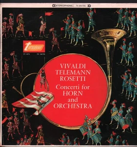 TV34078S Various Artists Vivaldi Telemann Rosetti - Concerti For Horn and - Picture 1 of 5
