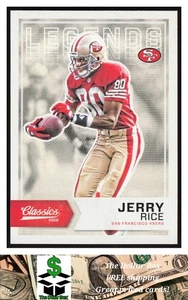 2016 Panini Classics #176a Jerry Rice - San Francisco 49ers - Foto 1 di 2