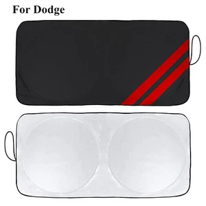 For 2002-2024 Dodge Durango Car Windshield Sun Shade UV Block Front Shield Cover - Picture 1 of 11