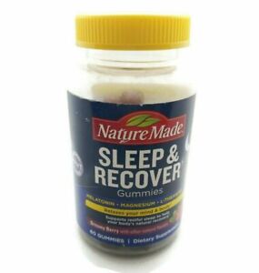 Sealed Nature Made Sleep & Recover Dietary Supplement - 60 Count