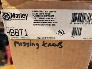 NEW-MISSING KNOB-Marley Engineered Products HBBT1 SINGLE Pole Thermostat - Picture 1 of 4