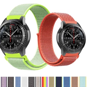 Correa de muñeca tejida de nailon para reloj Samsung Galaxy 40/44 mm 20/22 mm - Imagen 1 de 62