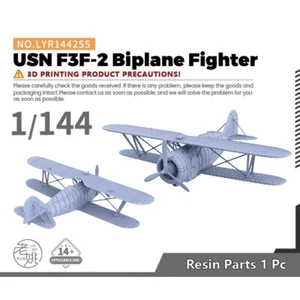 Kit Modelo Militar Yao's Studio LYR144255 1/144 USN F3F-2 Biplane Fighter WOW - Imagen 1 de 4