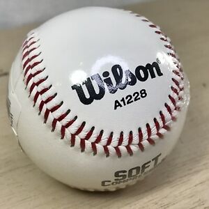 Wilson A1228 Level 5 Soft Compression Baseball Single Ball T-ball Little League 