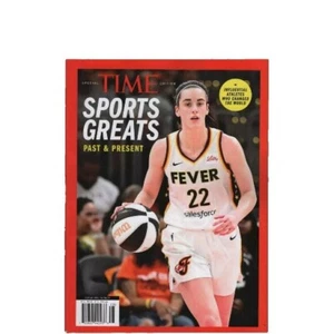 Time Magazine Caitlin Clark Sports Greats Past & Present 2024 - Picture 1 of 2