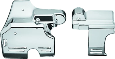 Kuryakyn 7710 Transmission Side Cover Set for Honda Valkyrie Chrome - Image 1 of 2