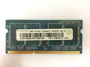 Ramaxel RMT3170MK58F8F-1600 2GB Low voltage laptop ram - Picture 1 of 2