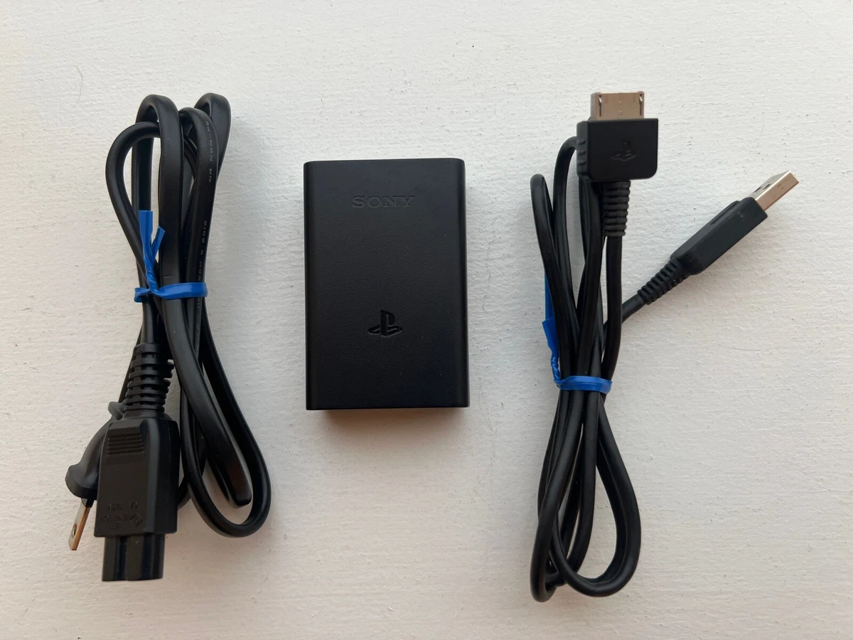 Used AC Wall Charger Adapter With USB Cable For Sony PlayStation Vita (PS Vita)