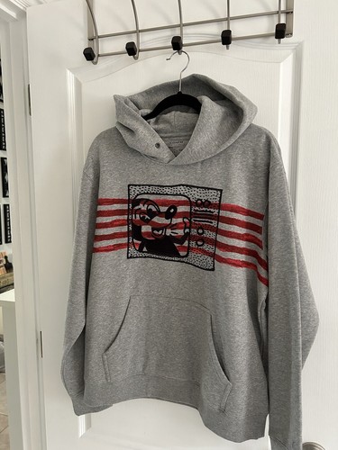 Felpa con cappuccio Coach x Keith Haring taglia Large nuova con etichette