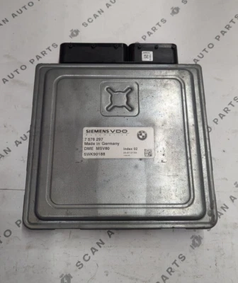 Used  Siemens 7576297 / DME MSV80 ECU 5WK90188 - Image 1 of 4