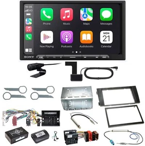 Sony XAV-AX4050 CarPlay Android Auto DAB+ Einbauset für Audi A6 4B Facelift - Bild 1 von 1