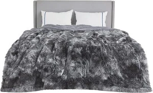 Bedsure Faux Fur King Size Throw Blankets for Bed Fuzzy Fluffy Reversible Sherpa - Picture 1 of 9