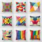 Nordic Magic Geometric Abstract Color Series Polyester Decoration Pillow Cover