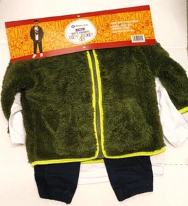 NWT Boys MEMBERS MARK Favorite Cozy Jacket Set Green Size 5T - Picture 1 of 3