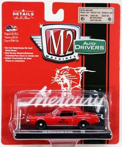 M2 Machines 1968 Mercury Cougar R-Code Auto-Drivers - 11228 18-05 NRFP Red 1:64 - Picture 1 of 4