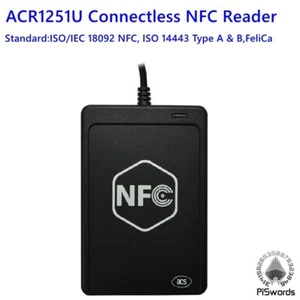 NFC ACR1251U Lesegerät RFID Kontaktloser Schreiber für Zutrittskontrollkarte FeliCa Tags - Bild 1 von 3