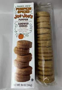 🍪LIMITED *1 Box Trader Joe's Pumpkin Spiced JOE JOE'S Exp 6/17/25 NIB Sealed - Picture 1 of 6
