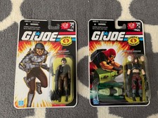GI Joe Dreadnok ZARTAN & Major Bludd 2008 25TH  Factory Sealed Action Figure New