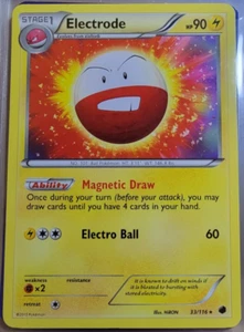 Electrode # 33/116 Plasma Freeze Set Pokemon Trading Cards TCG Rares NM/MINT - Picture 1 of 4