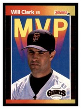 1989 Donruss Bonus MVP's #BC-22 WILL CLARK San Francisco Giants ~C3W