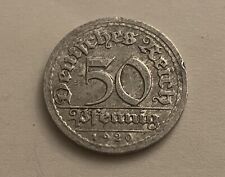 50 Pfennig / Deutsches Reich / 1920  - D -  / Reichspfennig