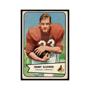 John Olszewski 1954 Bowman (Damaged) #117 Chicago Cardinals Football Card Poor - Picture 1 of 3