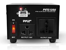 Plyle Step Up & Step Down Voltage Converter Transformer with USB Charging Port™