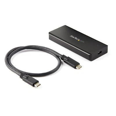 StarTech USB-C 10Gbps M.2 NVMe PCIe SSD Enclosure - External M.2 PCIe M-Key  - Image 1 of 4