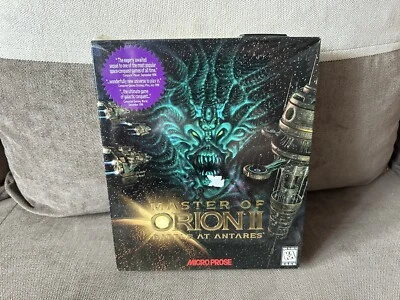 Master Of Orion II: Battle At Antares - US Big Box Edition PC NEW & SEALED - Image 1 of 4