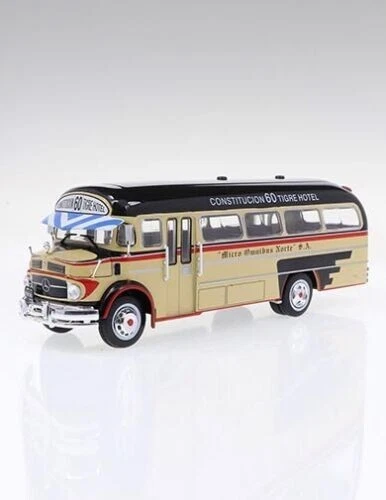 Mercedes Benz LO 1112/4 Bus Linea Line 60 1969 Argentina Rare Diecast 1:43 + Mag - Image 1 of 4