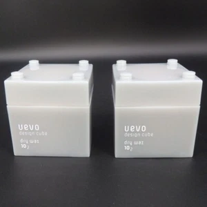 UEVO Dry 80g 2 pezzi. Cera per styling capelli design cubo / parrucchiere giapponese / DEMI - Foto 1 di 8