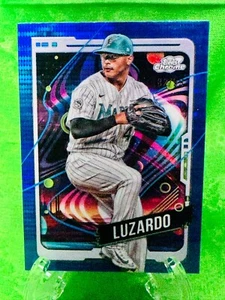 Jesus Luzardo /99 - 2024 Topps Chrome Cosmic Baseball - Blue Moon - Miami Marlins - Bild 1 von 12