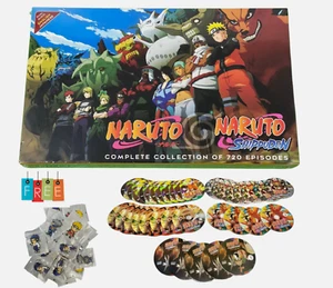 Naruto Complete Series DVD Set | Ep 1–720 + 11 Movies | English Dubbed | All Reg - Picture 1 of 4