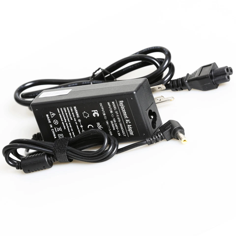 AC Adapter For ASUS TUF Gaming VG259QMY 24.5” LED LCD Monitor Power Supply Cord - Image 1 of 1