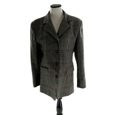  Blazer Traje Chaqueta Vintage Escena Internacional Para Mujer 100% Lana Forrado Talla 12 Foto 1 de 4