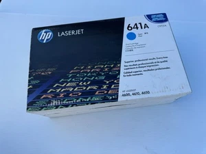 Original HP 641A Tonerkassette C9721A Cyan - VERSIEGELT IM KARTON / 1 BOX - Bild 1 von 1
