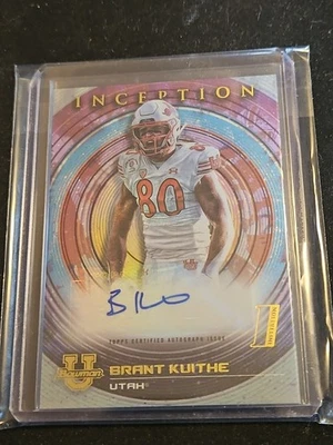2022-23 Bowman University Inception Brant Kuithe Auto Autograph Utah Utes - Image 1 of 2