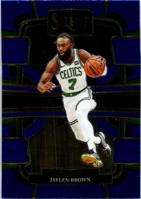 2023-24 Panini Select #22 Jaylen Brown Blue (Retail Base) - Image 1 of 2