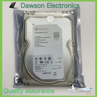 EMC ST2000NM0023 005032931 118033060 2TB SAS 7.2K 3.5" DD2200 Hard Disk Drive - Image 1 of 2