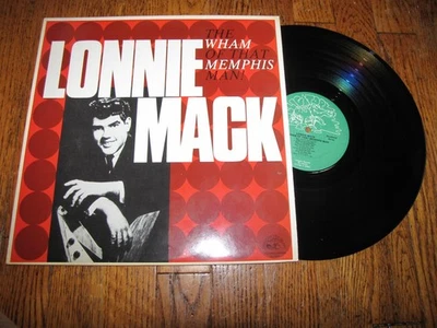 LONNIE MACK - THE WHAM OF THAT MEMPHIS MAN ! - ALLIGATOR RECORDS LP - Image 1 of 2