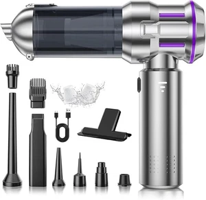 Handstaubsauger, 22000Pa 4-in-1 Handstaubsauger Akku Kabellos mit 1-Knopf-Selbst - Bild 1 von 7