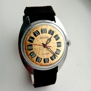 Vintage Soviet watch Wostok. Mechanical Men's Cal: 2409. USSR. - Picture 1 of 17