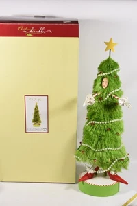 Figura Árbol Iluminado Sisal Krinkles Navidad Paciencia Brewster 19" Departamento 56 Luces - Imagen 1 de 14