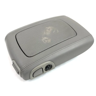 2001-2006 Cadillac Escalade Center Console Lid Armrest Storage GRAY LEATHER OEM - Image 1 of 4