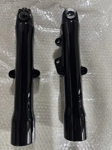 Horquillas delanteras 12-16 Harley Davidson Dyna Switchback NEGRO BRILLANTE ¡BONITAS! - Imagen 1 de 6