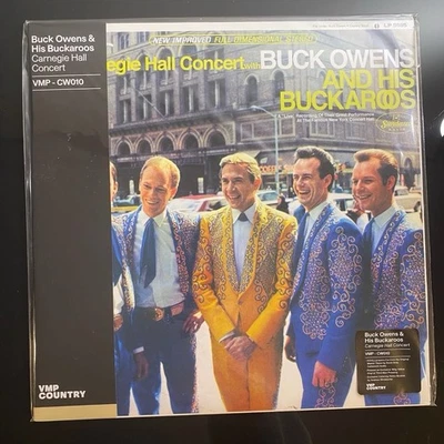 SEALED Buck Owens & His Buckaroos Carnegie Hall Concert YELLOW vinyl VMP 180g - Image 1 of 3