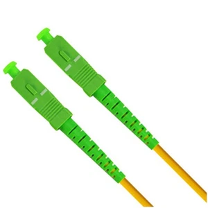 SC auf SC Glasfaser-Patchkabel, 3,0 Mm, Singlemode-Simplex-PVC, G658693 - Afbeelding 1 van 10