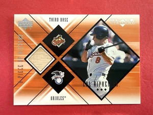 1999 Upper Deck Black Diamond A Piece of History Bat Card Cal Ripken Jr. - Bild 1 von 5