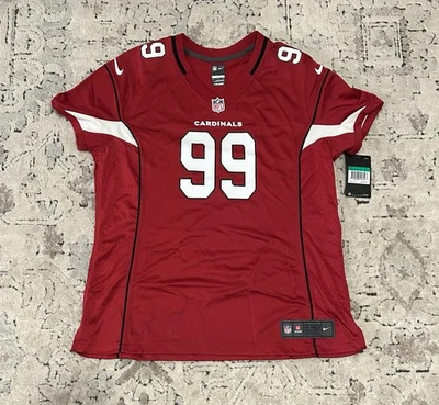 Camiseta Nike Auténtica Arizona Cardinals J.J. Watt #99 NFL Roja Para Mujer Talla: XL Foto 1 de 4